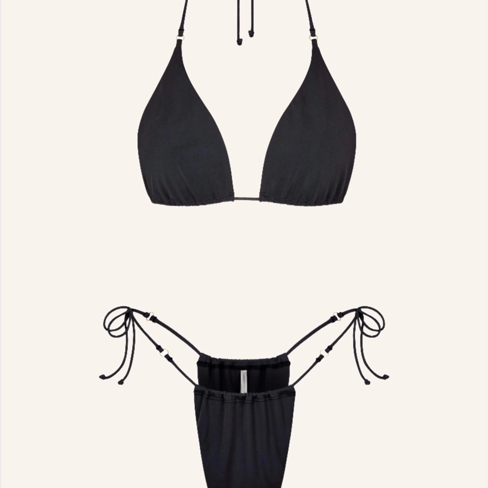 Gooseberry Intimates Seaside - Black Bikini